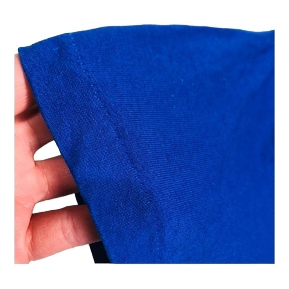 Vintage Brand New Blue Hawaii Single Stitch Puffy Vinyl Print T-Shirt Large - Picture 6 of 10